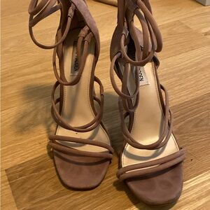 Steve Madden Pink Strappy Heels